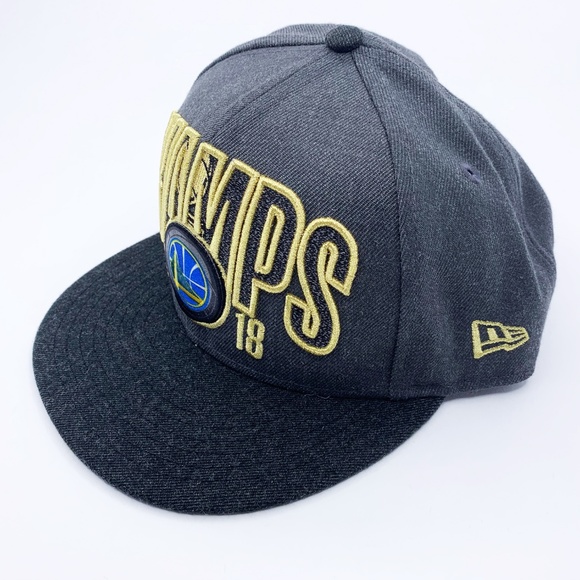 Golden State Warriors New Era 9Fifty Cap 18 Champs - Picture 3 of 7